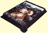 Solaron King Bighorn Sheep Mink Blanket